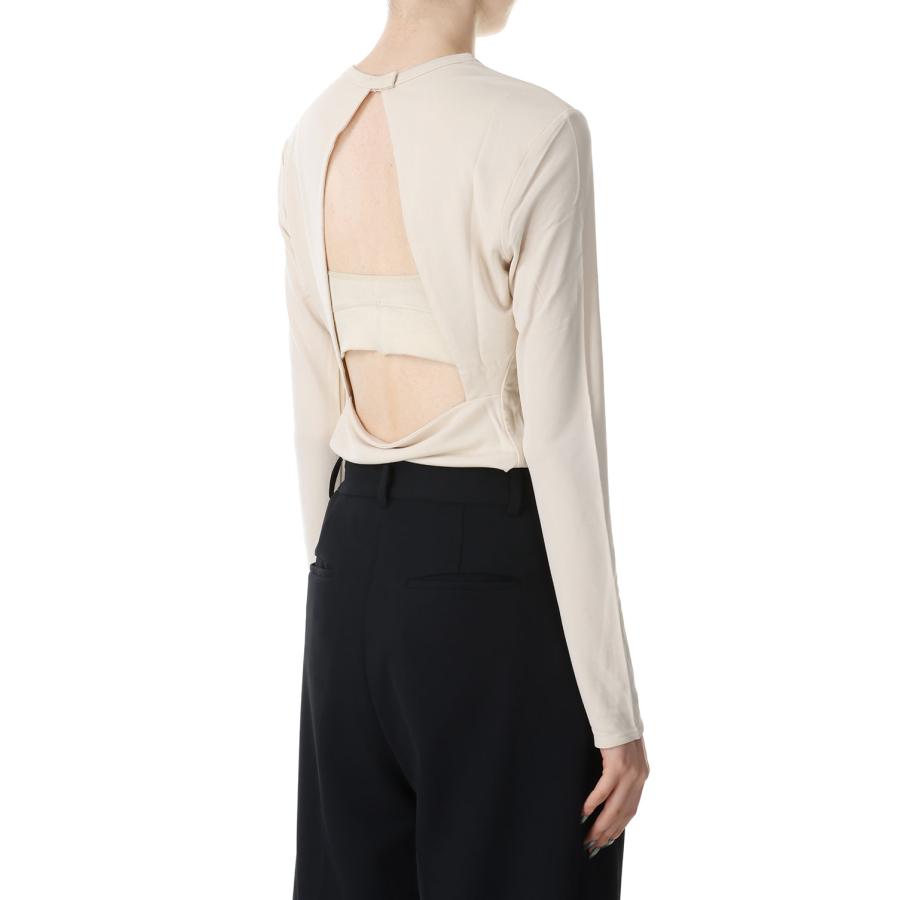 Tシャツ(長袖+七分) TODAYFUL - TODAYFUL  Back Open Bodysuit TODAYFUL 【SALE】TODAYFUL トゥデイフル Back Open Bodysuit -NUDE