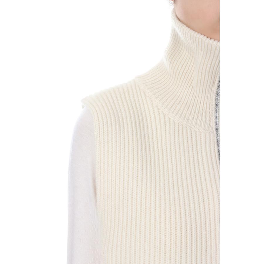 TODAYFUL Halfzip Knit Vest エクリュ TODAYFUL 【SALE】TODAYFUL トゥデイフル Halfzip Knit Vest -ECRU