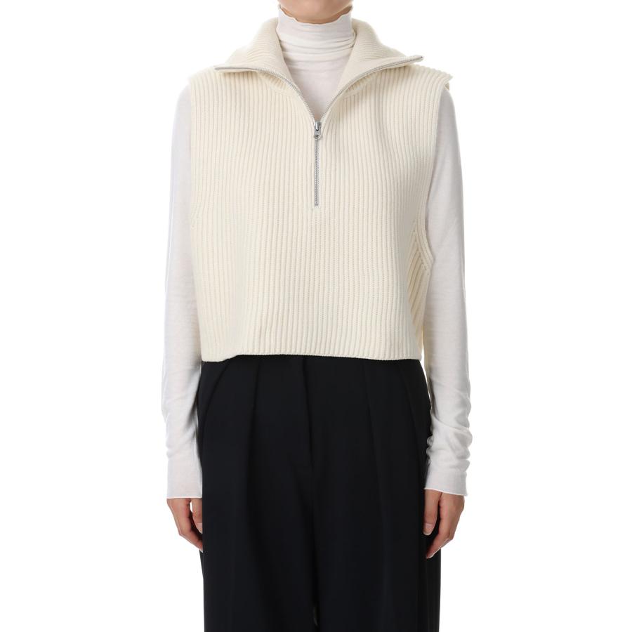 【SALE】TODAYFUL トゥデイフル Halfzip Knit Vest -ECRU (12320509) | TODAYFUL | 05