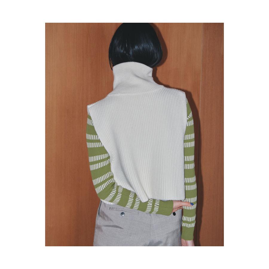 【SALE】TODAYFUL トゥデイフル Halfzip Knit Vest -ECRU (12320509) | TODAYFUL | 09