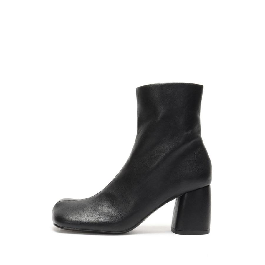 TODAYFUL トゥデイフル Square Short Boots -BLACK (12321008) | TODAYFUL