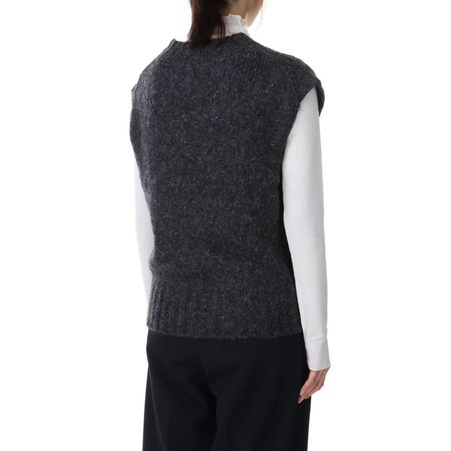 TODAYFUL トゥデイフル Mottle Yarn Knit Vest -CHARCOAL GRAY (12320516)