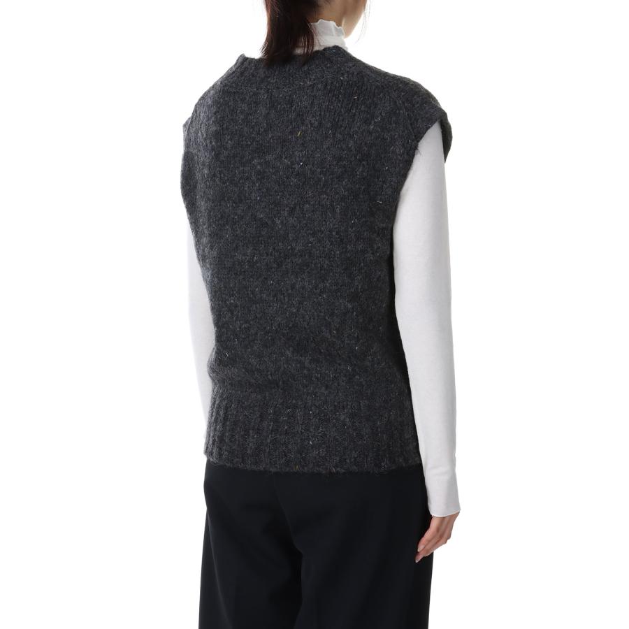 【SALE】TODAYFUL トゥデイフル Mottle Yarn Knit Vest -CHARCOAL GRAY (12320516) | TODAYFUL | 02