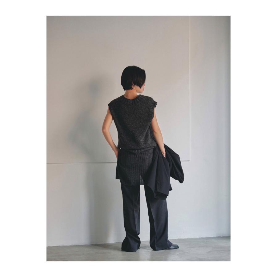 【SALE】TODAYFUL トゥデイフル Mottle Yarn Knit Vest -CHARCOAL GRAY (12320516) | TODAYFUL | 07