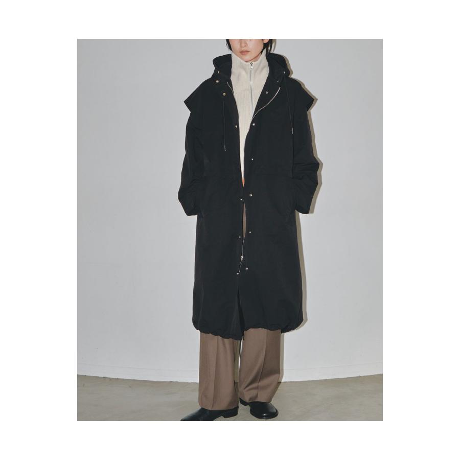 【SALE】TODAYFUL トゥデイフル  Nylon Hoodie Coat -BLACK (12320003) | TODAYFUL | 10