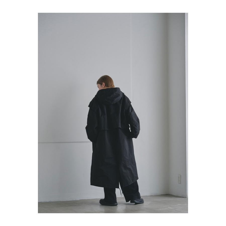 【SALE】TODAYFUL トゥデイフル  Nylon Hoodie Coat -BLACK (12320003) | TODAYFUL | 13