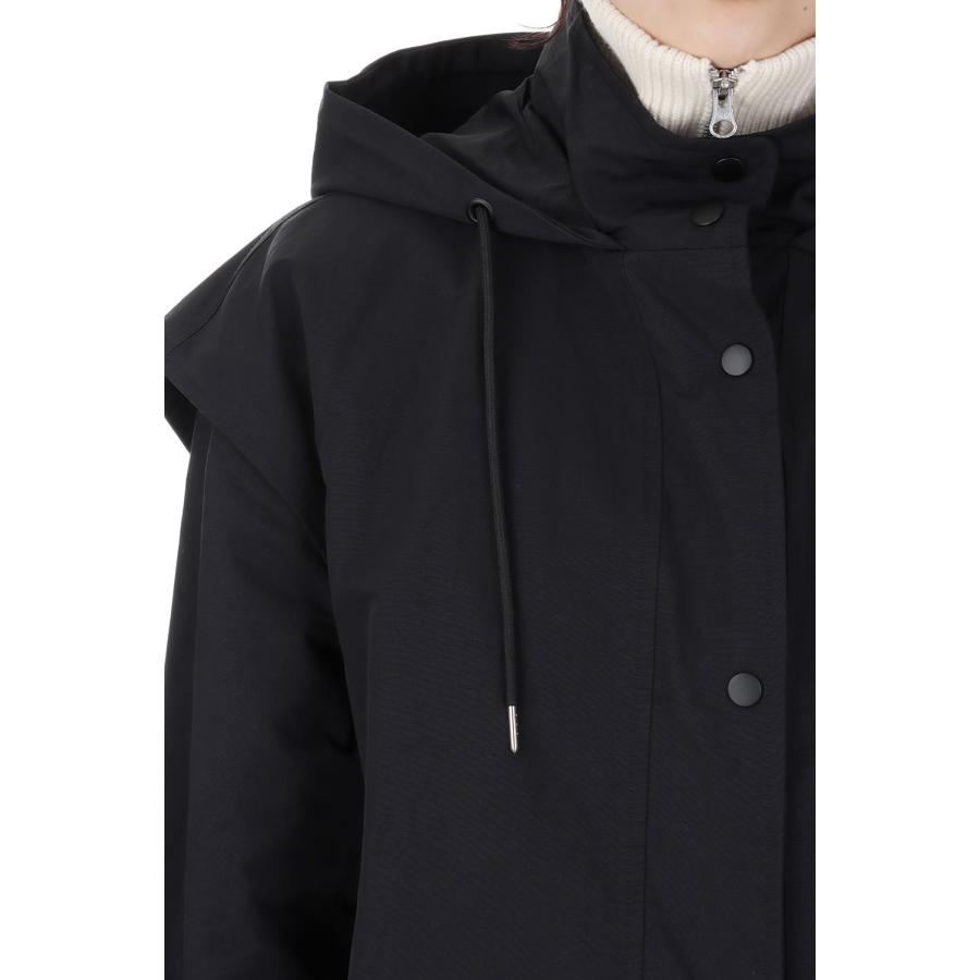 【SALE】TODAYFUL トゥデイフル  Nylon Hoodie Coat -BLACK (12320003) | TODAYFUL | 04