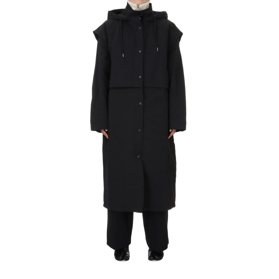 【SALE】TODAYFUL トゥデイフル  Nylon Hoodie Coat -BLACK (12320003) | TODAYFUL | 07
