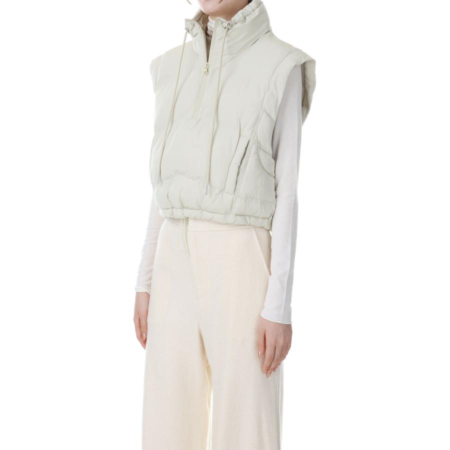【SALE】Quilting Compact Vest -CREAM (12320102) Todayful(トゥデイフル) | TODAYFUL | 01