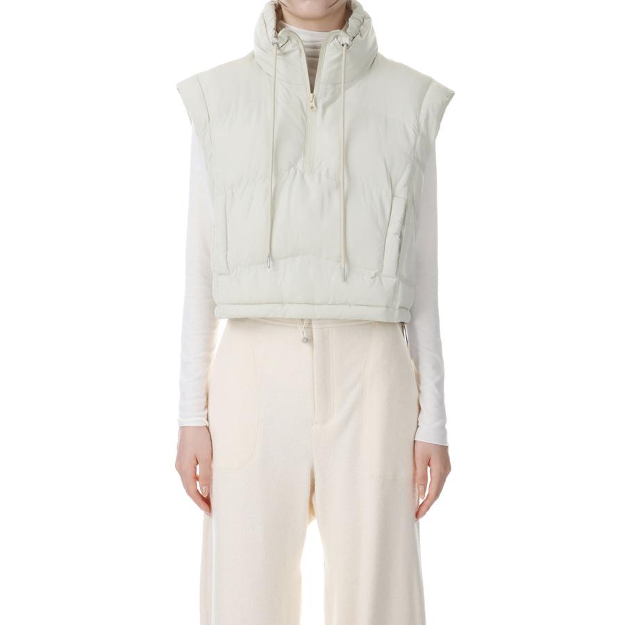 【SALE】Quilting Compact Vest -CREAM (12320102) Todayful(トゥデイフル) | TODAYFUL | 05