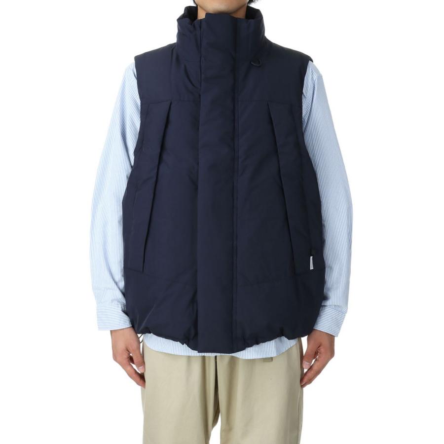 DAIWA PIER39 【P5倍】GORE-TEX WINDSTOPPER FIELD DOWN VEST - D.NAVY