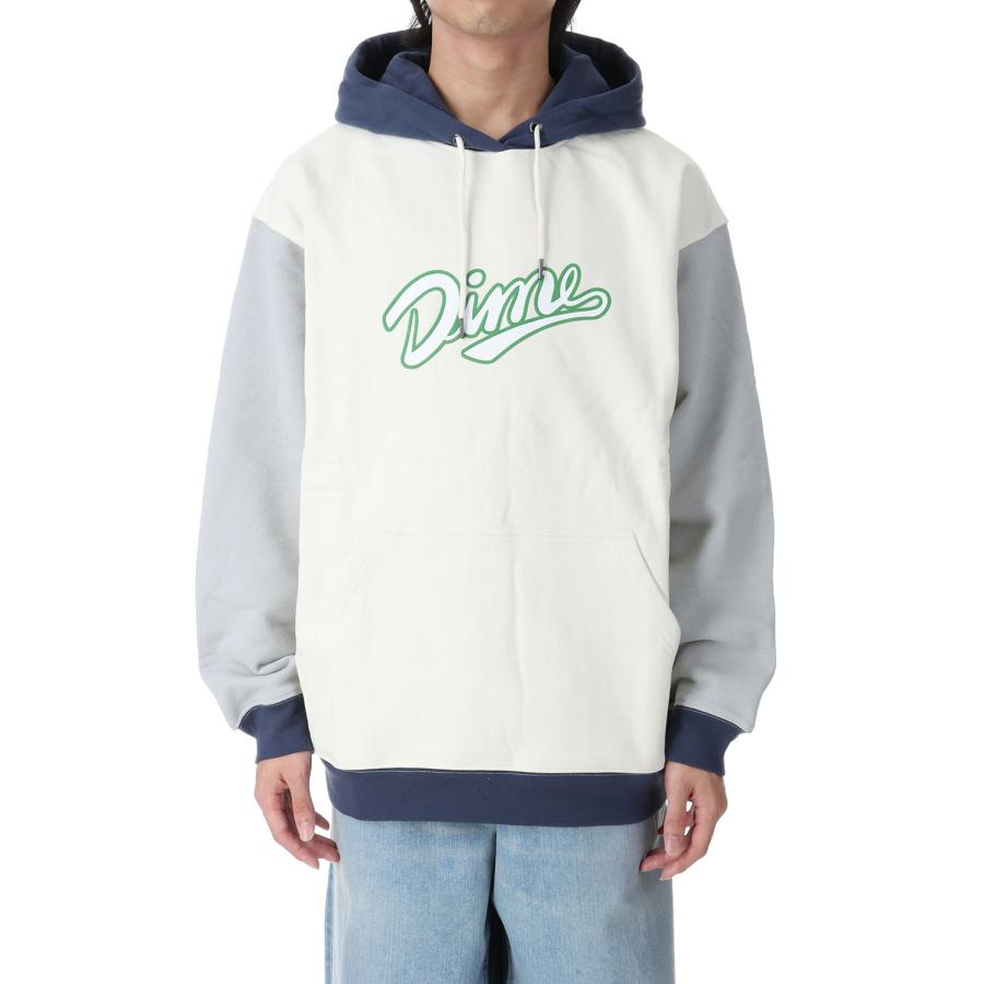 【P5倍 / SALE】TEAM SPLIT HOODIE(DIME23D1F9CRE)-Cream- Dime(ダイム) | 