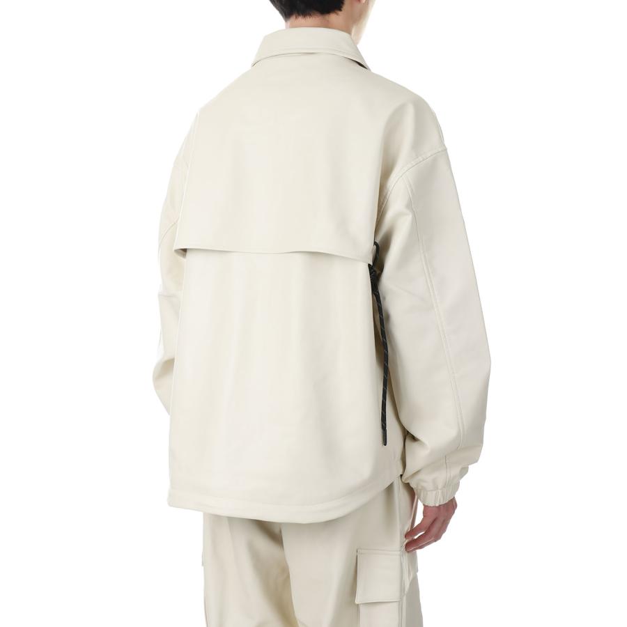 【SALE】Umbrella York Neo Leather Blouson -OFF WHITE (LEJ258) LEGENDA(レジェンダ) | LEGENDA | 02