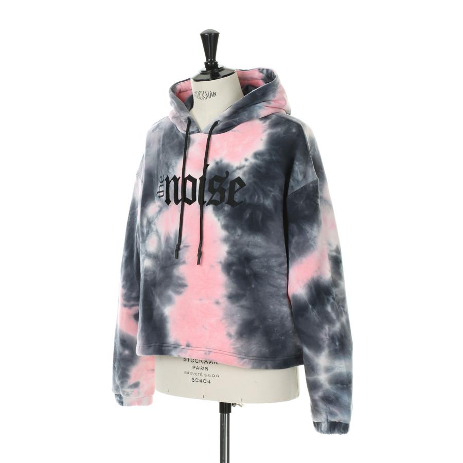 The Noise Tie-Dye Short Hoodie  -BLACK (LEC1135) LEGENDA(レジェンダ) | LEGENDA | 01