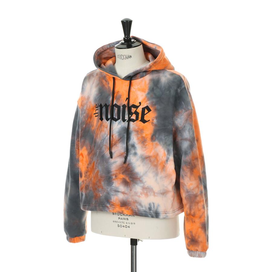 【SALE】The Noise Tie-Dye Short Hoodie  -ORANGE (LEC1135) LEGENDA(レジェンダ) | LEGENDA | 01