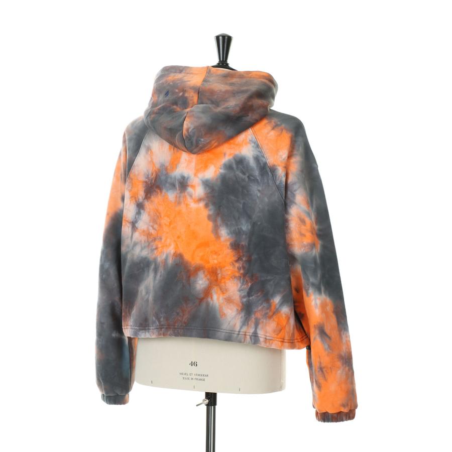 【SALE】The Noise Tie-Dye Short Hoodie  -ORANGE (LEC1135) LEGENDA(レジェンダ) | LEGENDA | 02
