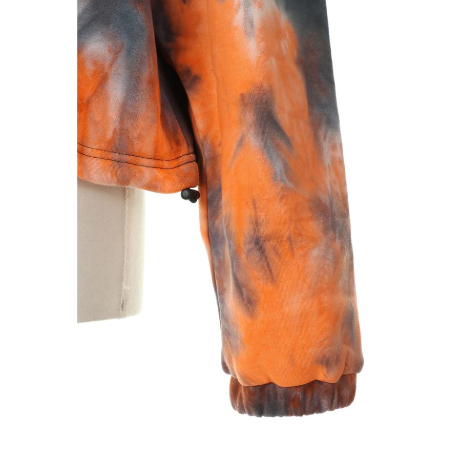 【SALE】The Noise Tie-Dye Short Hoodie  -ORANGE (LEC1135) LEGENDA(レジェンダ) | LEGENDA | 04