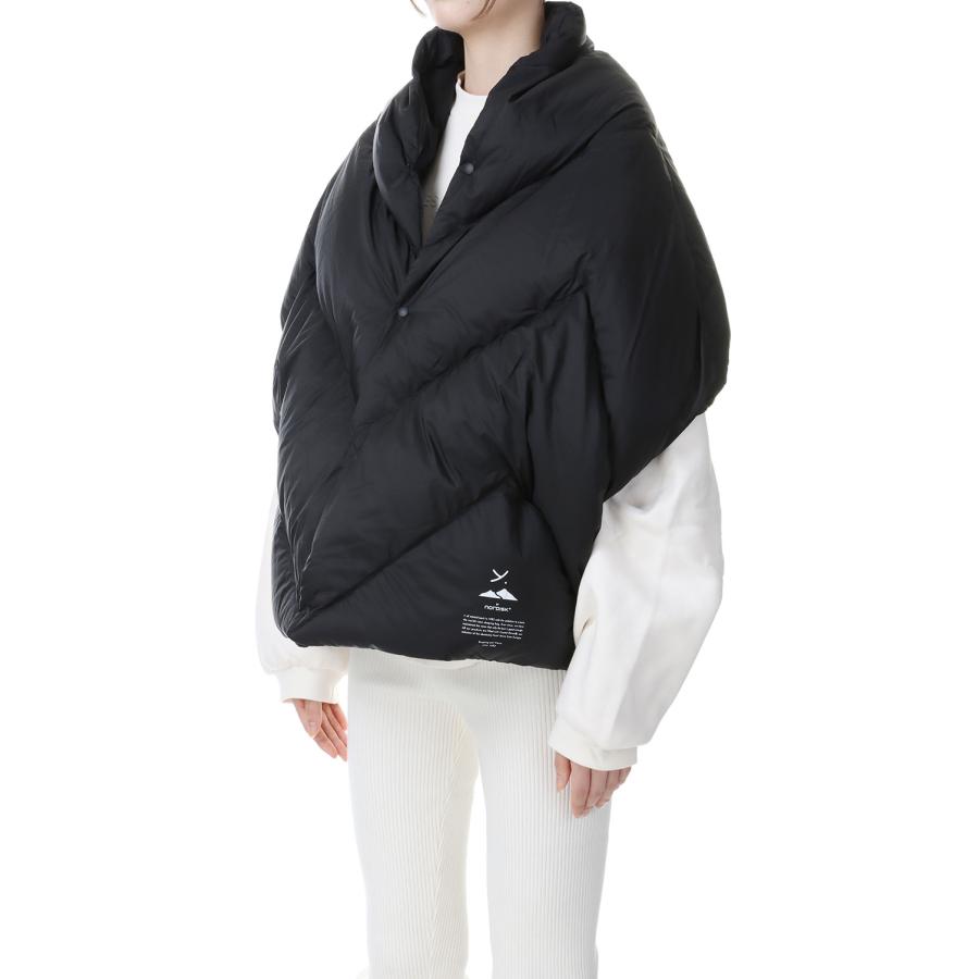 LIGHT DOWN HALF BLANKET -BLACK (YU01202 ) Y(dot) BY NORDISK -Women-(ワイ ドット バイ ノルディスク) |  | 01