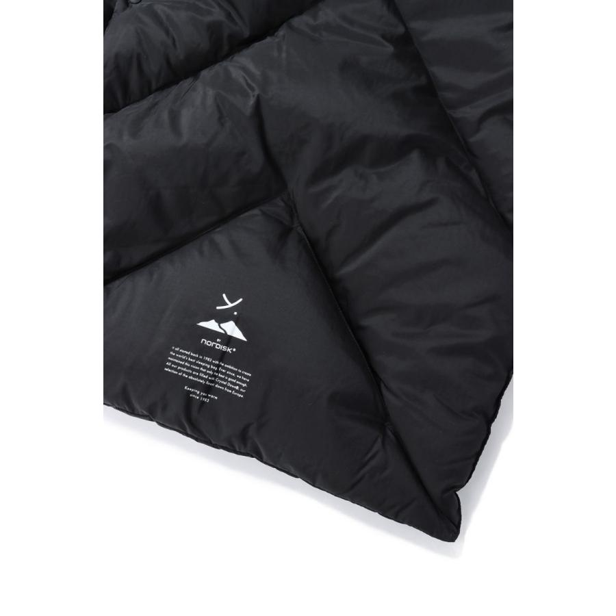 【SALE】LIGHT DOWN HALF BLANKET -BLACK (YU01202 ) Y(dot) BY NORDISK -Women-(ワイ ドット バイ ノルディスク) |  | 05