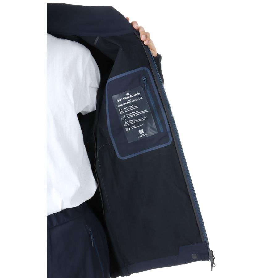 【P5倍 / SALE】【PRO】SOFTSHELL BLOUSON GORE-TEX / DARK NAVY (DJ-123-1023WEX) DAIWA LIFESTYLE(ダイワ ライフスタイル) | DAIWA LIFESTYLE | 05