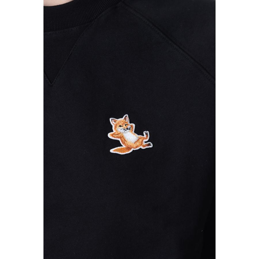 【P5倍 / SALE】CHILLAX FOX PATCH CLASSIC SWEATSHIRT -BLACK(GU00342KM0002) Maison Kitsune -Women-(メゾンキツネ) |  | 05