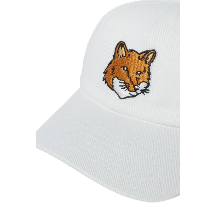 LARGE FOX HEAD EMBROIDERY 6P CAP -WHITE(LM06103WW0087) Maison Kitsune -Women-(メゾンキツネ) |  | 04