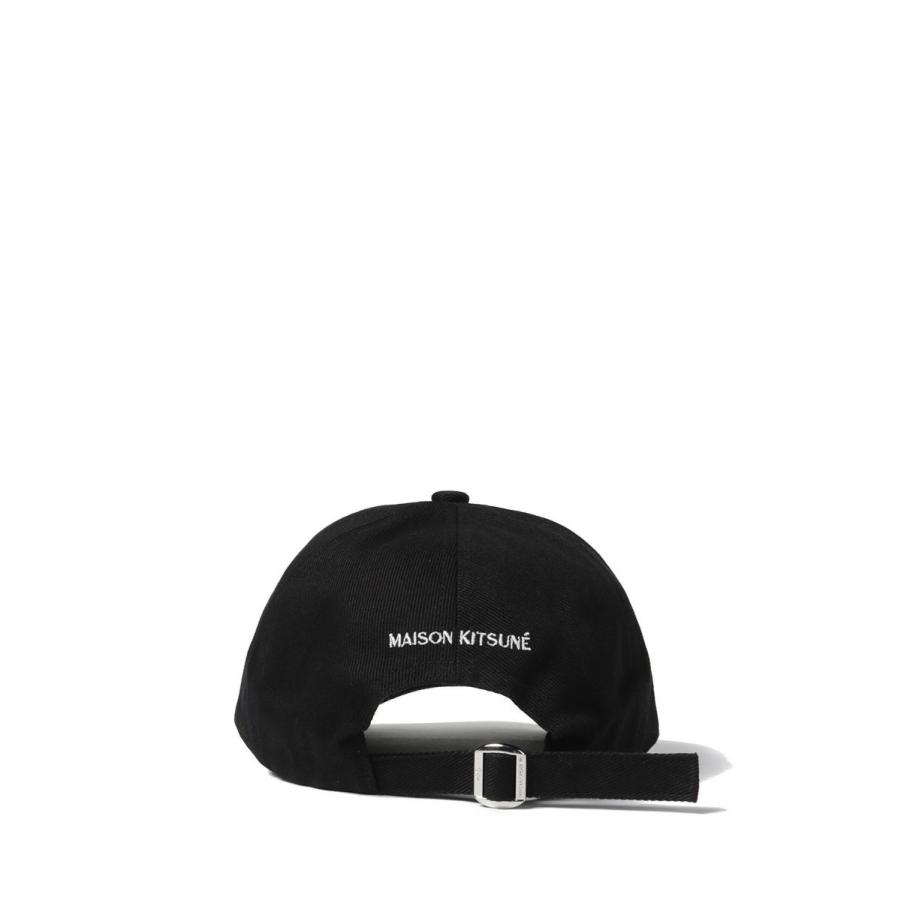 【SALE】LARGE FOX HEAD EMBROIDERY 6P CAP -BLACK(LM06103WW0087) Maison Kitsune -Women-(メゾンキツネ) |  | 03