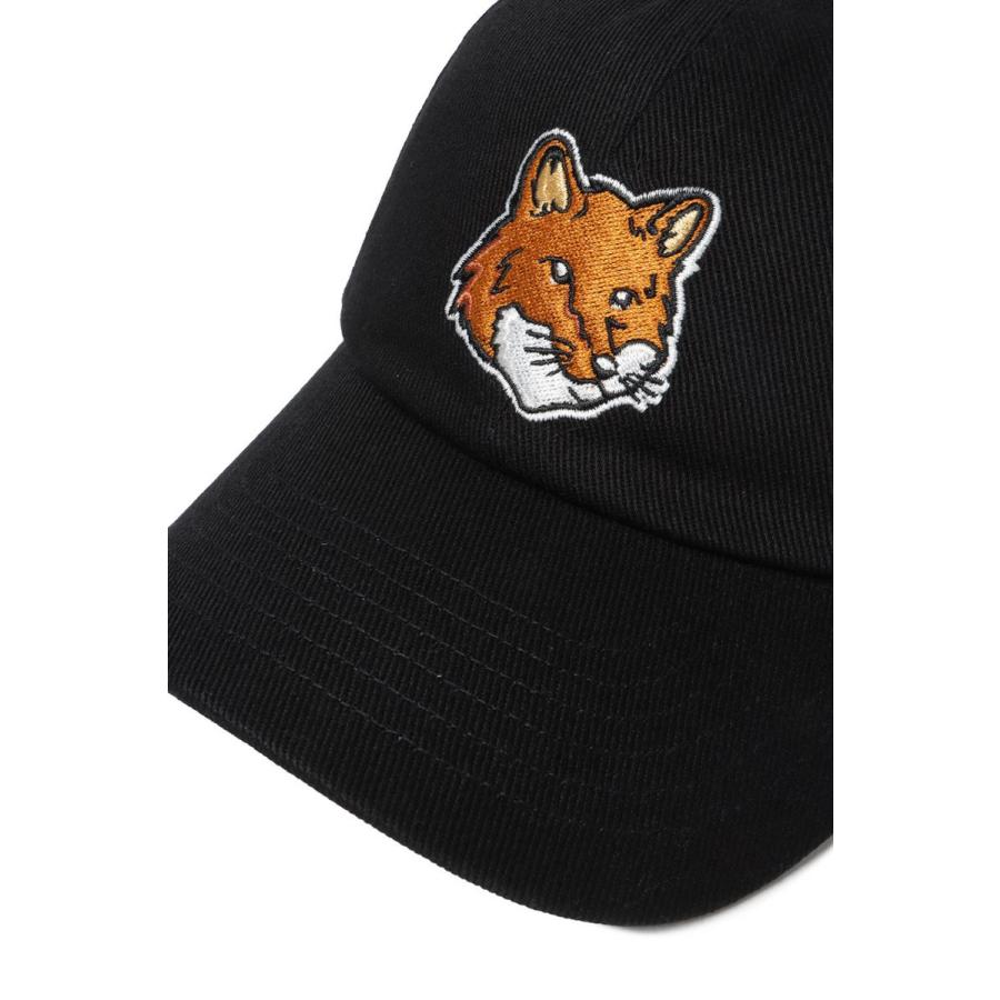 【SALE】LARGE FOX HEAD EMBROIDERY 6P CAP -BLACK(LM06103WW0087) Maison Kitsune -Women-(メゾンキツネ) |  | 04