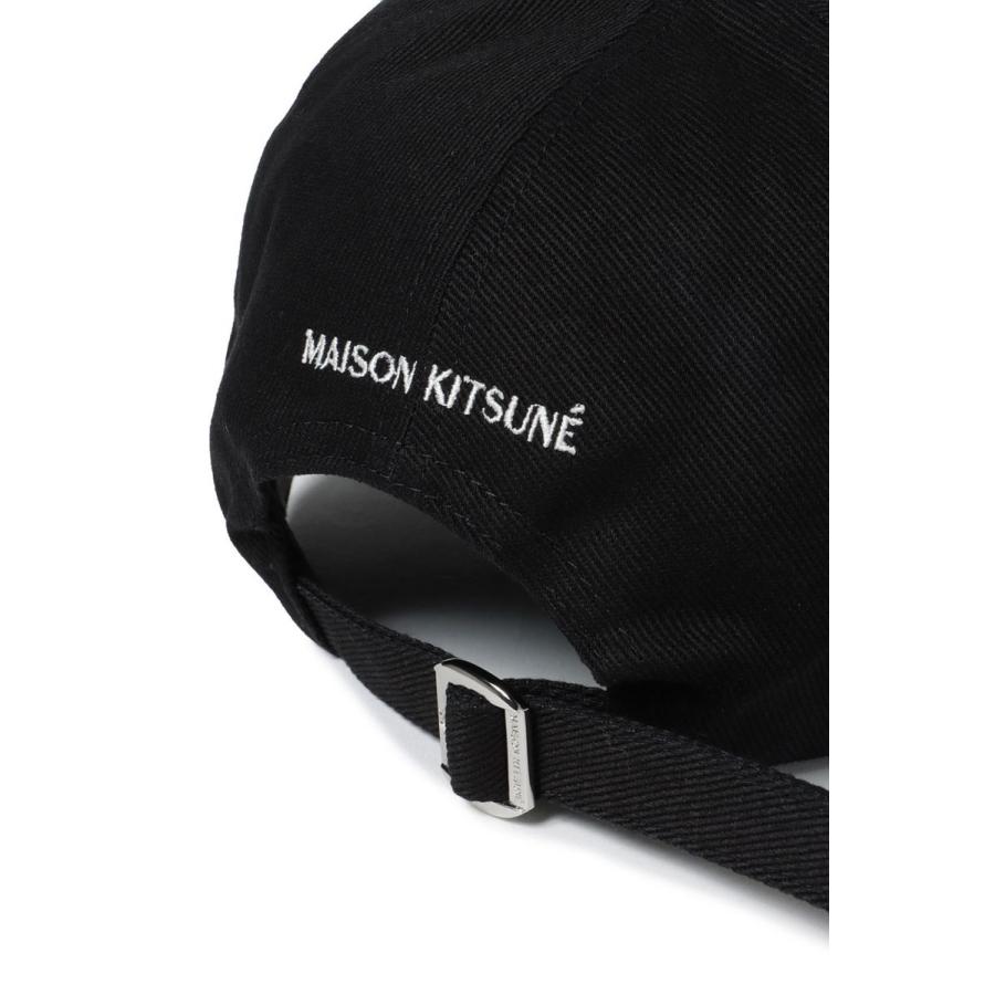 【SALE】LARGE FOX HEAD EMBROIDERY 6P CAP -BLACK(LM06103WW0087) Maison Kitsune -Women-(メゾンキツネ) |  | 05