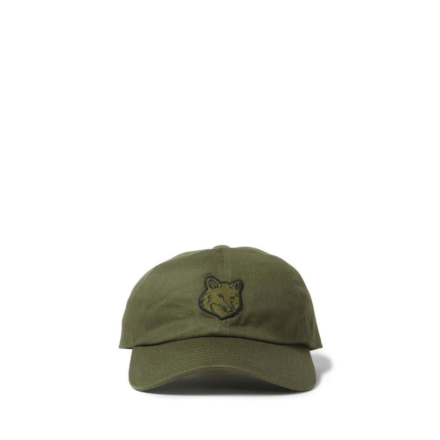 【SALE】FOX HEAD PATCH 6P CAP -KHAKI(LM 06104W W 0088) Maison Kitsune -Women-(メゾンキツネ) |  | 01