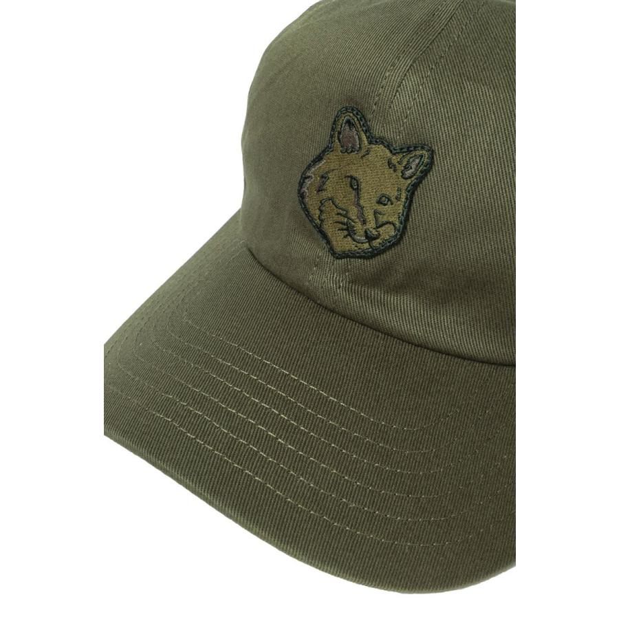 【SALE】FOX HEAD PATCH 6P CAP -KHAKI(LM 06104W W 0088) Maison Kitsune -Women-(メゾンキツネ) |  | 05