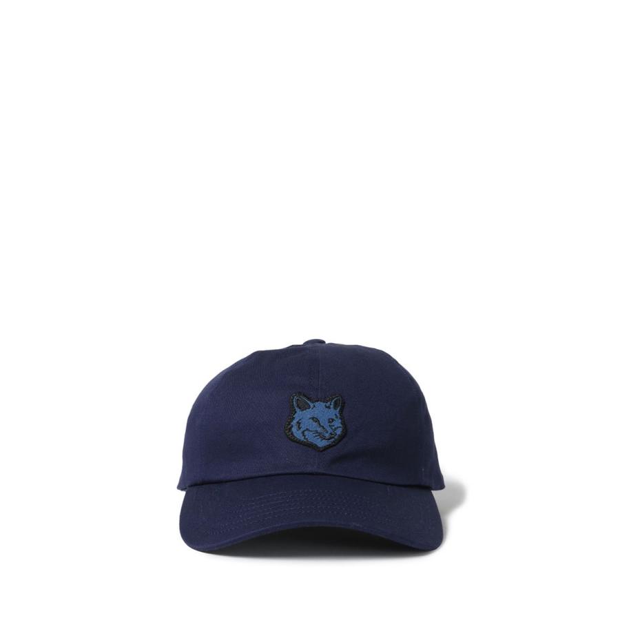 【SALE】FOX HEAD PATCH 6P CAP -INK BLUE(LM 06104W W 0088) Maison Kitsune -Women-(メゾンキツネ) |  | 01