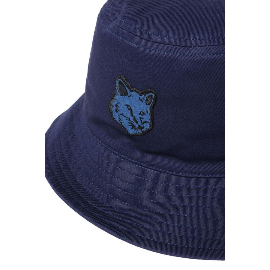 【SALE】FOX HEAD PATCH BUCKET HAT -INK BLUE(LM06113WW0088) Maison Kitsune -Women-(メゾンキツネ) |  | 04