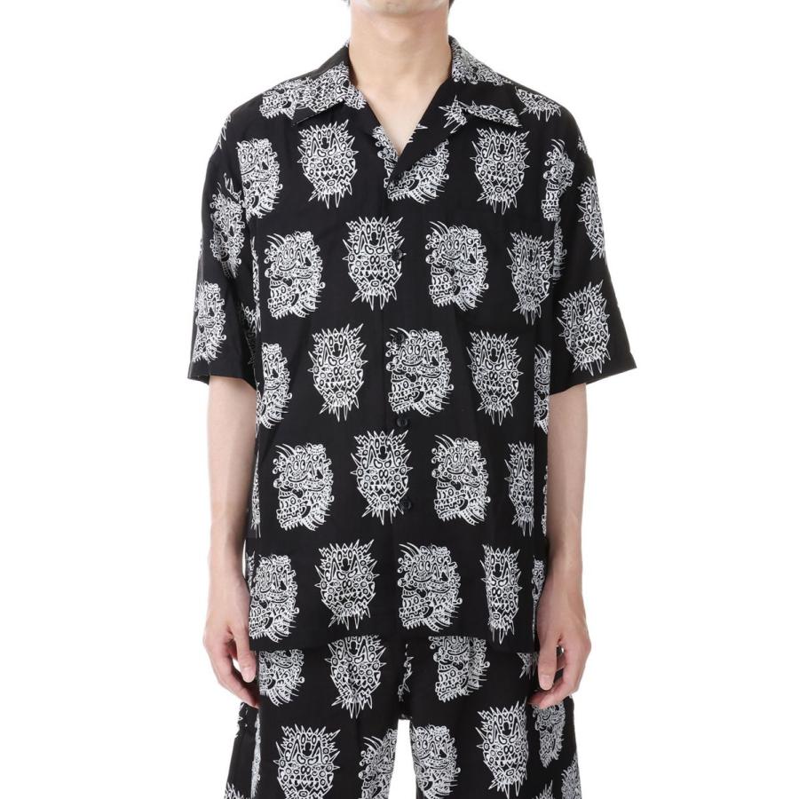 【P5倍 / SALE】NOAH LYON×MINEDENIM S/S Open Collar SH / BLT (MND-NOAH.L001) Minedenim(マインデニム) | MINEDENIM