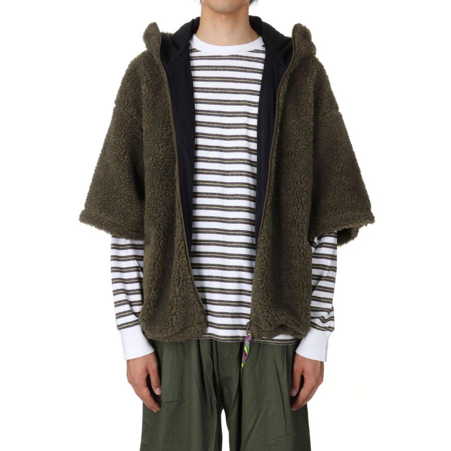 【SALE】THM FLEECE HOODIE is-ness×Y(dot)BY NORDISK (23AW_04_1005AWFLEECET01)-MOCHA- is-ness(イズネス) | 