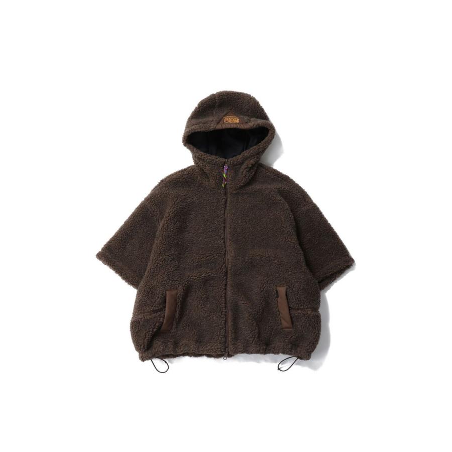 【SALE】THM FLEECE HOODIE is-ness×Y(dot)BY NORDISK (23AW_04_1005AWFLEECET01)-MOCHA- is-ness(イズネス) |  | 08