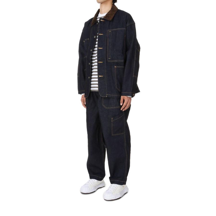 【16時までで最短翌日発送】13oz DENIM 1TACK PANTS(23AW_13_1005AWPT08)-PURE INDIGO- is-ness(イズネス) DENIM 1TACK PANTS 23AW_13_1005AWPT08 PURE INDIGO is ness com