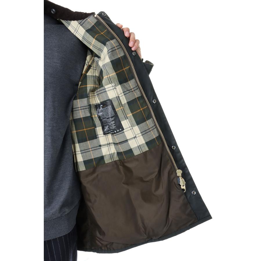 【SALE】OVERSIZE WAX BEDALE - SAGE (MWX1679) Barbour(バブアー) | Barbour | 08