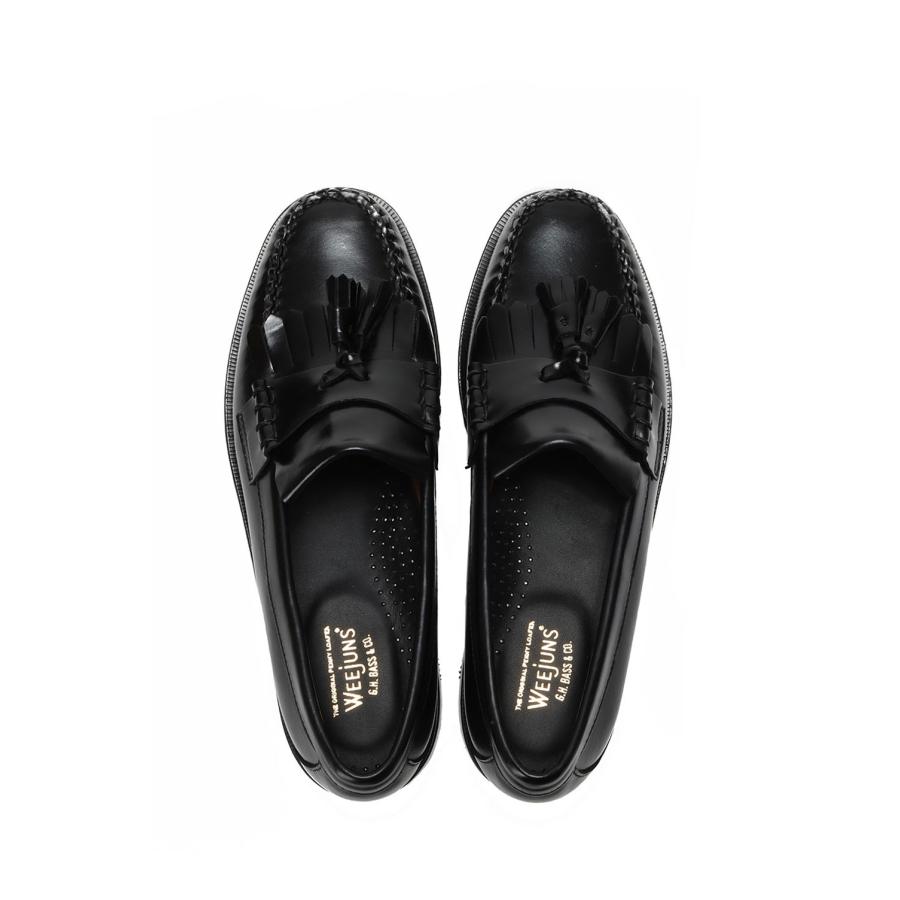 WEEJUN HERITAGE LAYTON II MOC KILTIE - BLACK (BA11025H) G.H BASS(バス)の画像