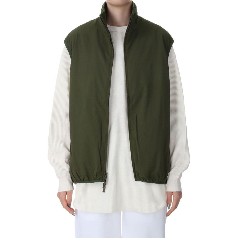 W’s TECH REVERSIBLE MIL ECWCS STAND VEST -MILITARY OLIVE (BE-62023WL) DAIWA PIER39 -Women-(ダイワ ピア 39) | DAIWA PIER39