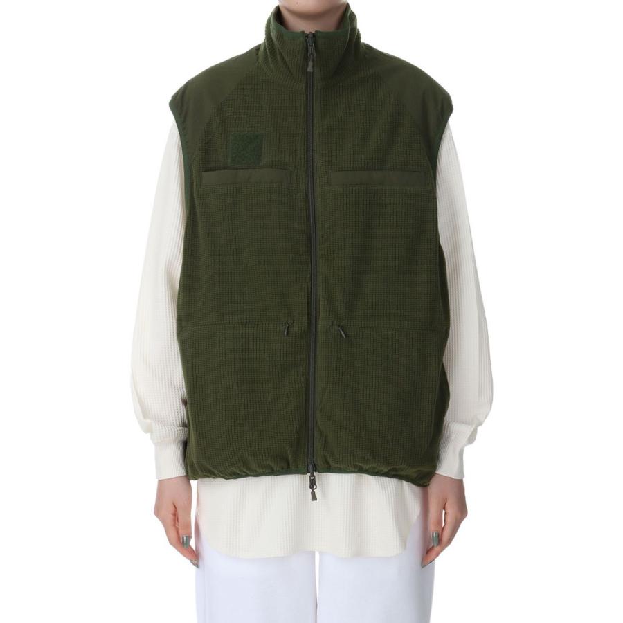 W’s TECH REVERSIBLE MIL ECWCS STAND VEST -MILITARY OLIVE (BE-62023WL) DAIWA PIER39 -Women-(ダイワ ピア 39) | DAIWA PIER39 | 06