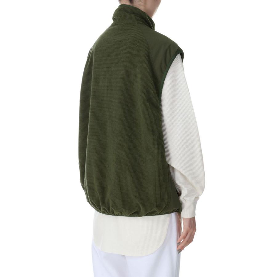 W’s TECH REVERSIBLE MIL ECWCS STAND VEST -MILITARY OLIVE (BE-62023WL) DAIWA PIER39 -Women-(ダイワ ピア 39) | DAIWA PIER39 | 07