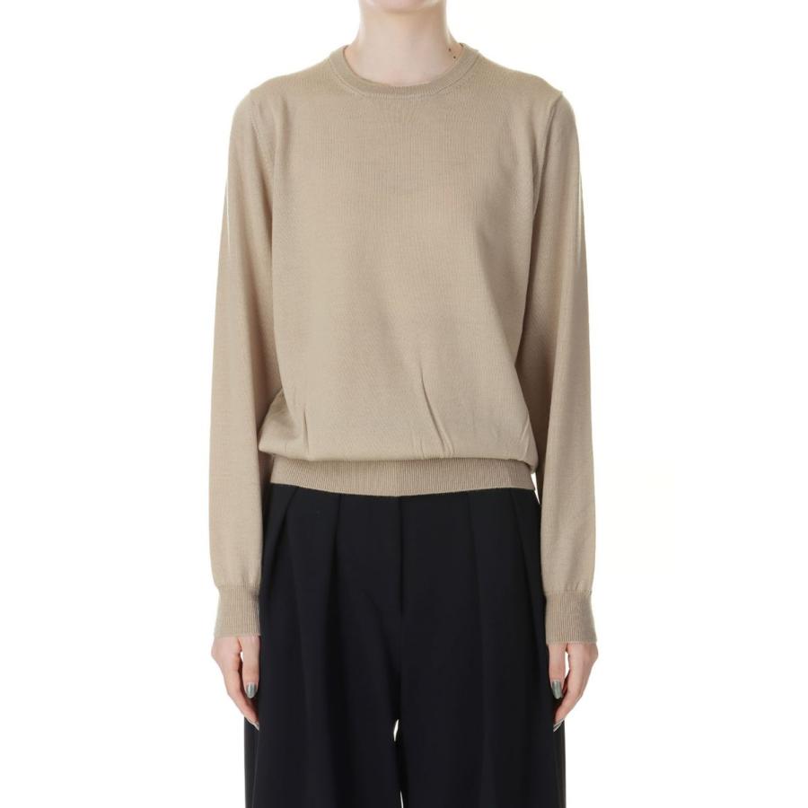 【P5倍 / SALE】14G Tenjiku Crew Neck -BEIGE(SL8W-507) SLOANE(スローン) | SLOANE