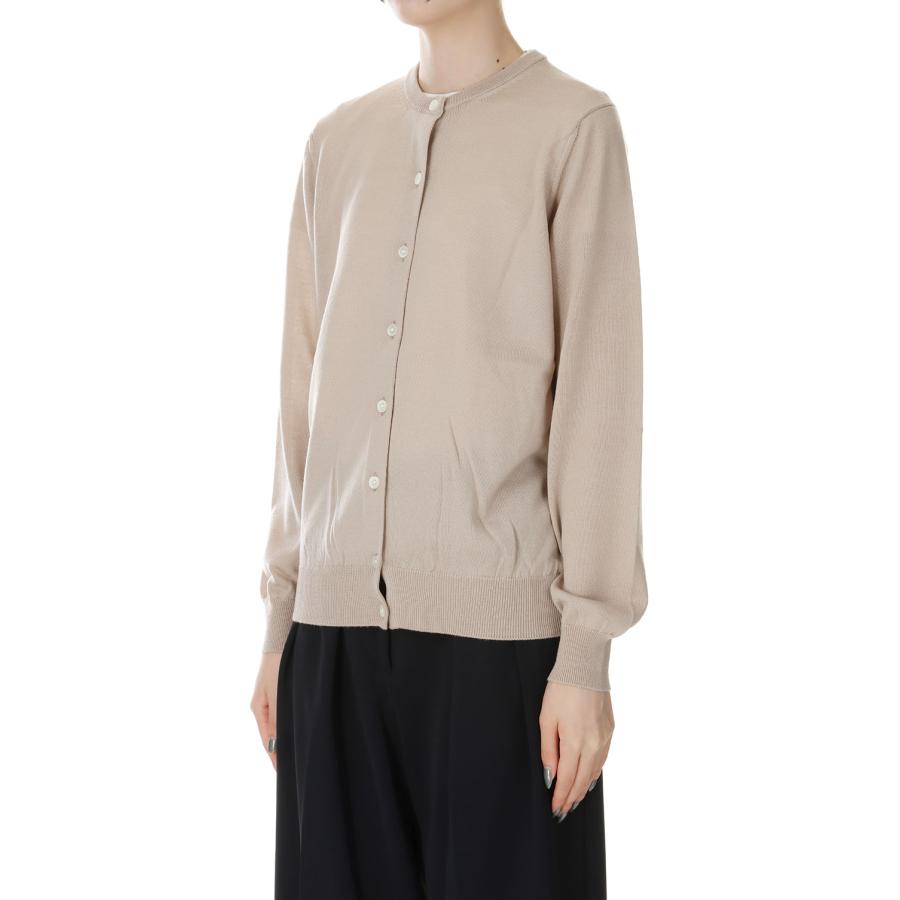 【P5倍 / SALE】14G Tenjiku Crew Neck Cardigan -BEIGE(SL8W-510) SLOANE(スローン) | SLOANE | 02