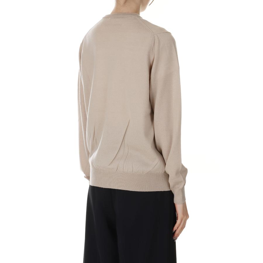 【P5倍 / SALE】14G Tenjiku Crew Neck Cardigan -BEIGE(SL8W-510) SLOANE(スローン) | SLOANE | 03