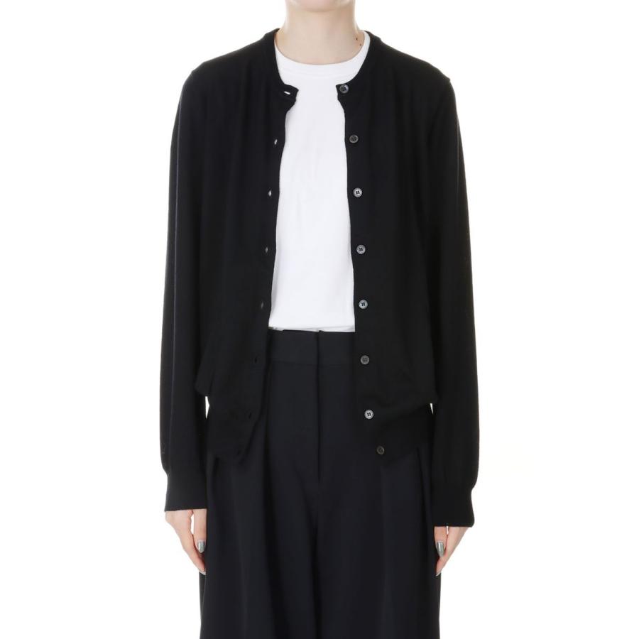 【P5倍 / SALE】14G Tenjiku Crew Neck Cardigan -BLACK(SL8W-510) SLOANE(スローン) | SLOANE