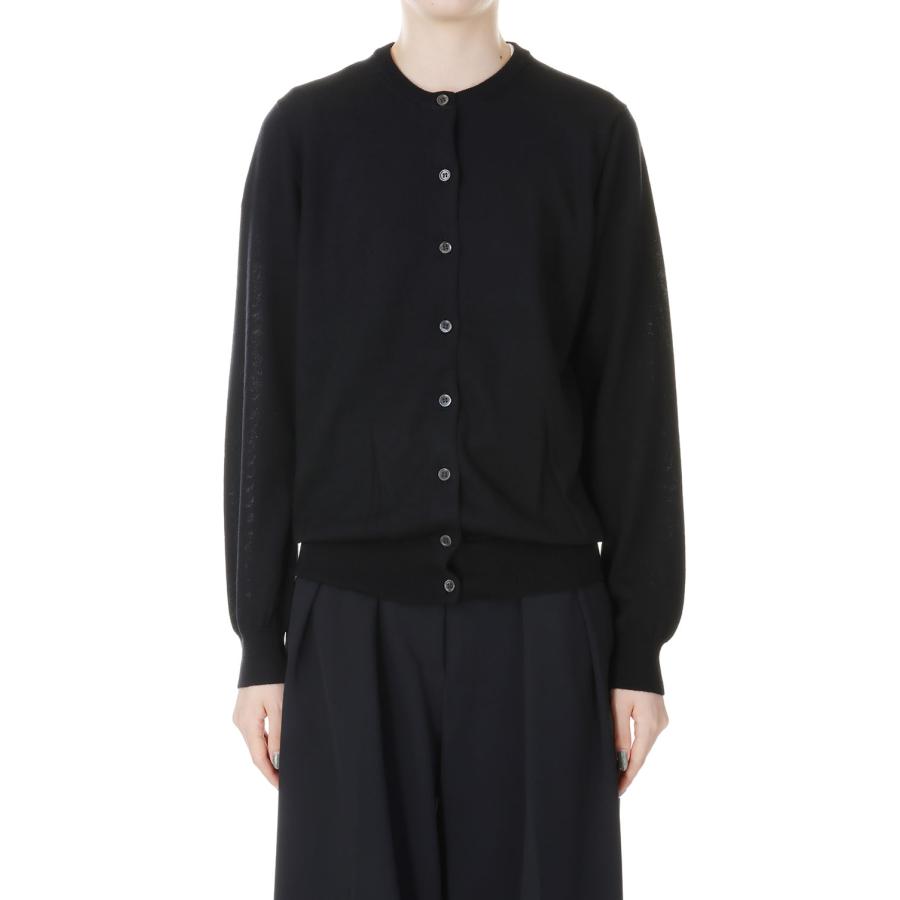 【P5倍 / SALE】14G Tenjiku Crew Neck Cardigan -BLACK(SL8W-510) SLOANE(スローン) | SLOANE | 01