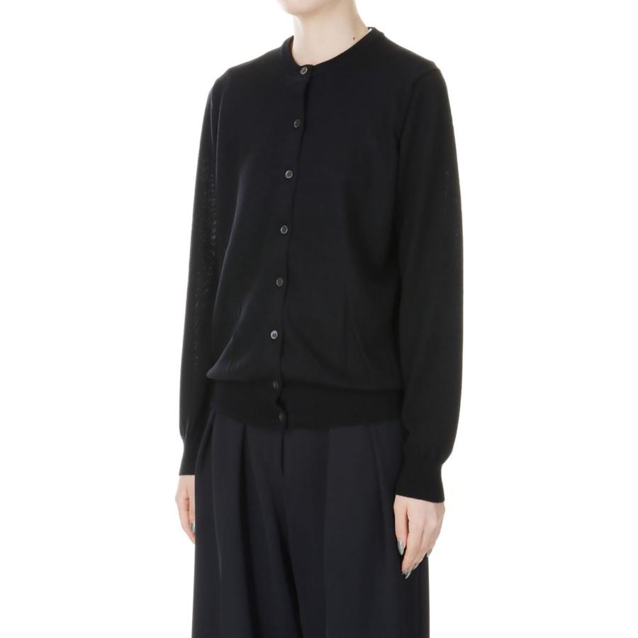 【P5倍 / SALE】14G Tenjiku Crew Neck Cardigan -BLACK(SL8W-510) SLOANE(スローン) | SLOANE | 02
