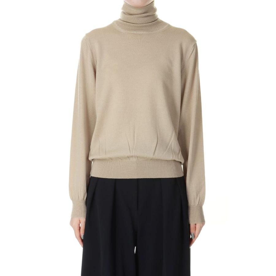 【P5倍 / SALE】14G Tenjiku Turtleneck -BEIGE(SL8W-511) SLOANE(スローン) | SLOANE