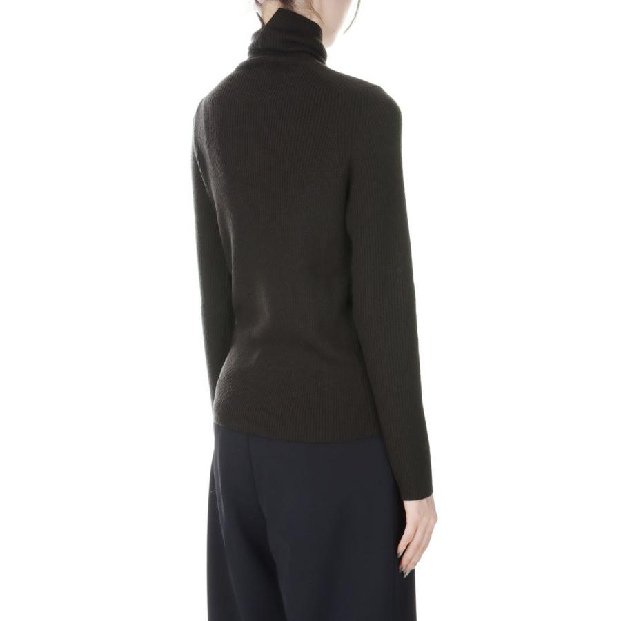 【P5倍 / SALE】14G rib Merino Wool Turtleneck -BROWN(SL2W-009) SLOANE(スローン) | SLOANE | 02